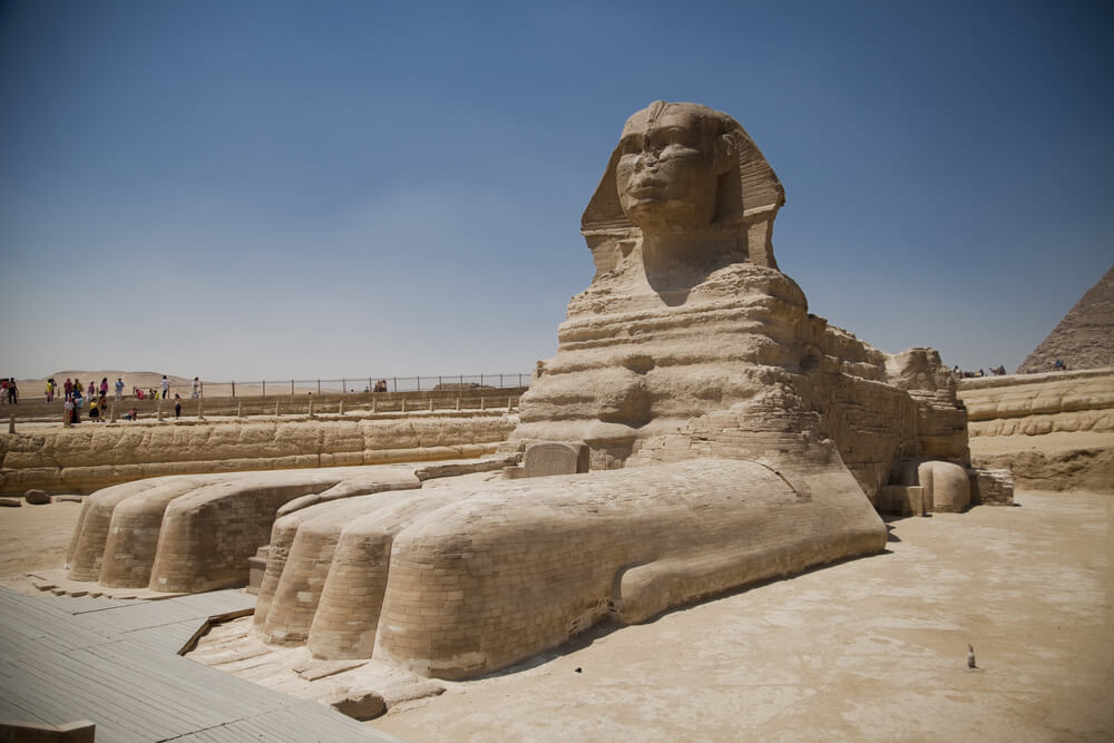 The Great Sphinx in Giza, Egypt