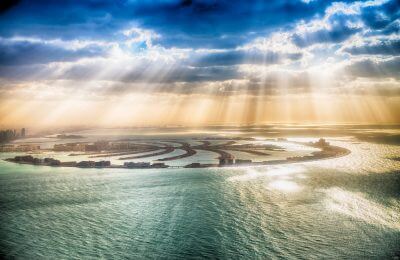 Dubai Palm Jumeirah Island