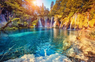 Plitvice Lakes National Park. Croatia